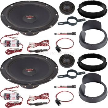 Audio System XFit A3 8V A4 B8 B9 A5 8T A5 F5 A6 A7 C7 C8 Q5 8R R8 4S EVO2 Lautsprecher Set